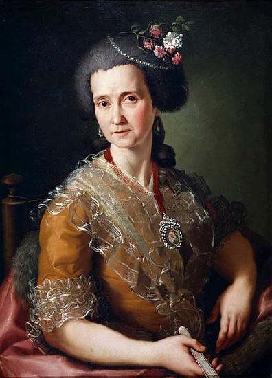 unknow artist Portrait of Manuela Tolosa y Abylio, the artist's wife oil painting picture